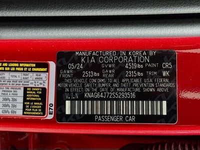 2025 Kia K5 GT-Line