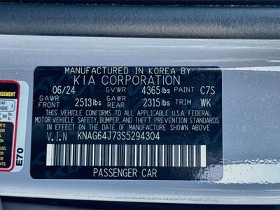 2025 Kia K5 GT-Line