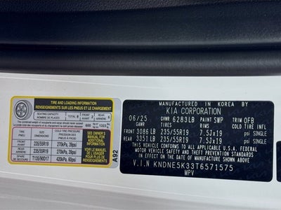 2026 Kia Carnival SX Prestige
