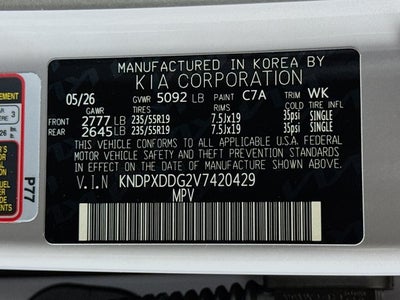 2027 Kia SPORTAGE HYBRID SX-Prestige