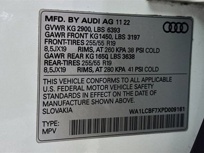 2023 Audi Q7 Premium Plus