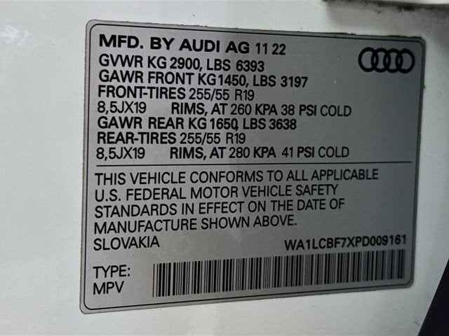 2023 Audi Q7 Premium Plus