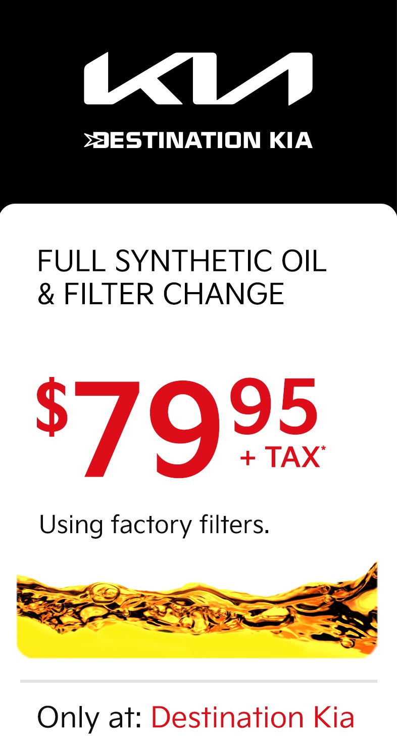 Full Synthetic Oil & Filter Change