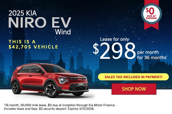 2025 Kia Niro EV Wind