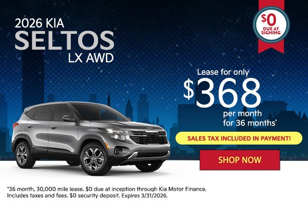 2026 Kia Seltos LX All Wheel Drive