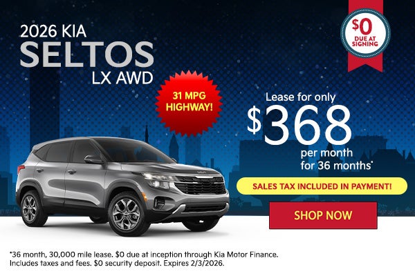 2026 Kia Seltos LX All Wheel Drive
