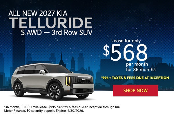 2025 Kia Telluride S All Wheel Drive