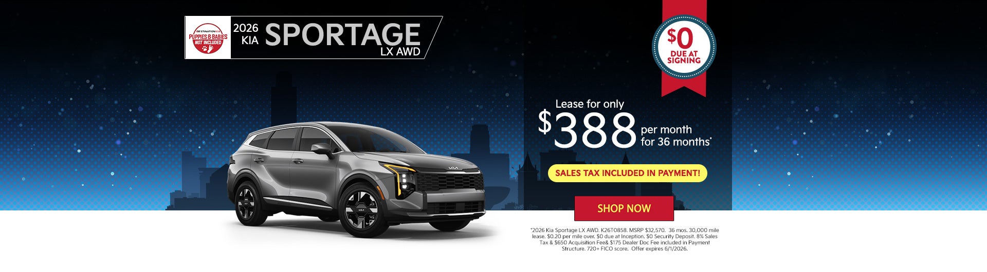 2026 Kia Sportage LX All Wheel Drive