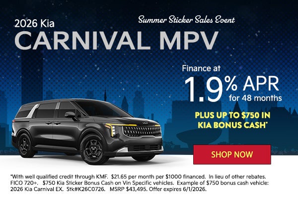 2026 Kia Carnival MPV