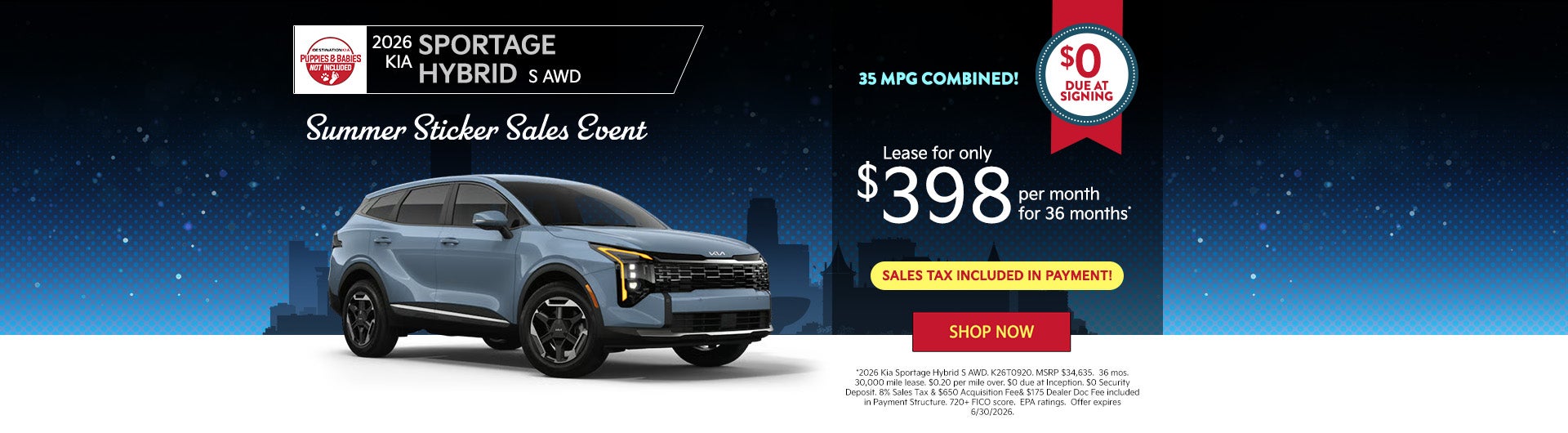 2026 Kia Sportage Hybrid S All Wheel Drive