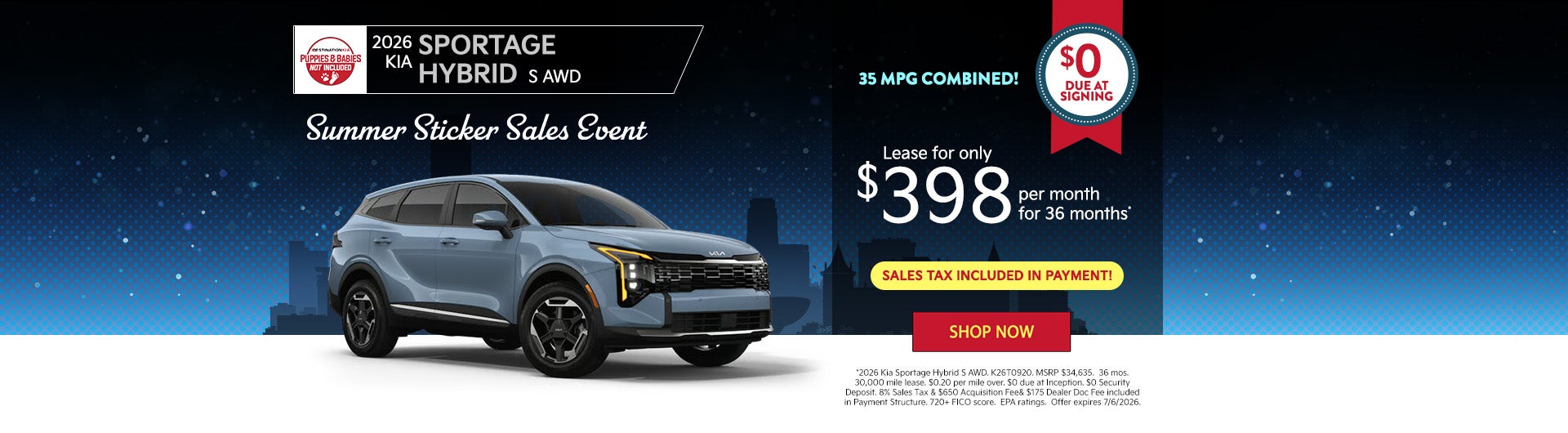 2026 Kia Sportage Hybrid S All Wheel Drive