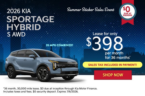 2026 Kia Sportage Hybrid S All Wheel Drive