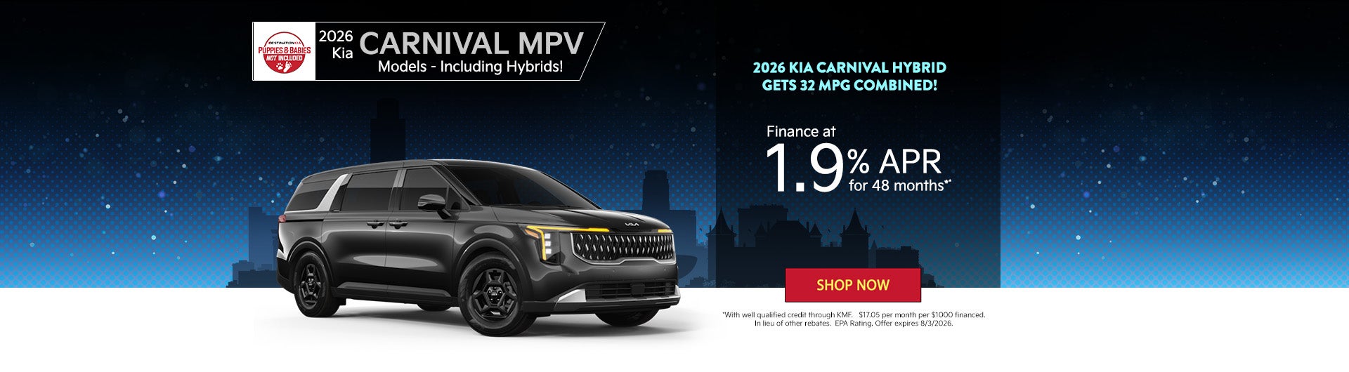 2026 Kia Carnivals - Including Hybrids!