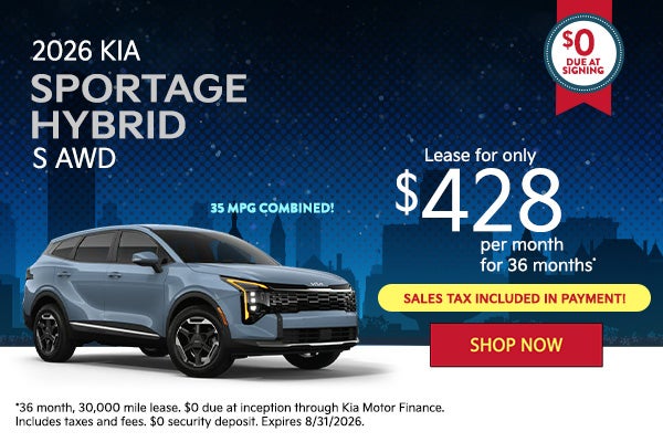 2026 Kia Sportage Hybrid S All Wheel Drive
