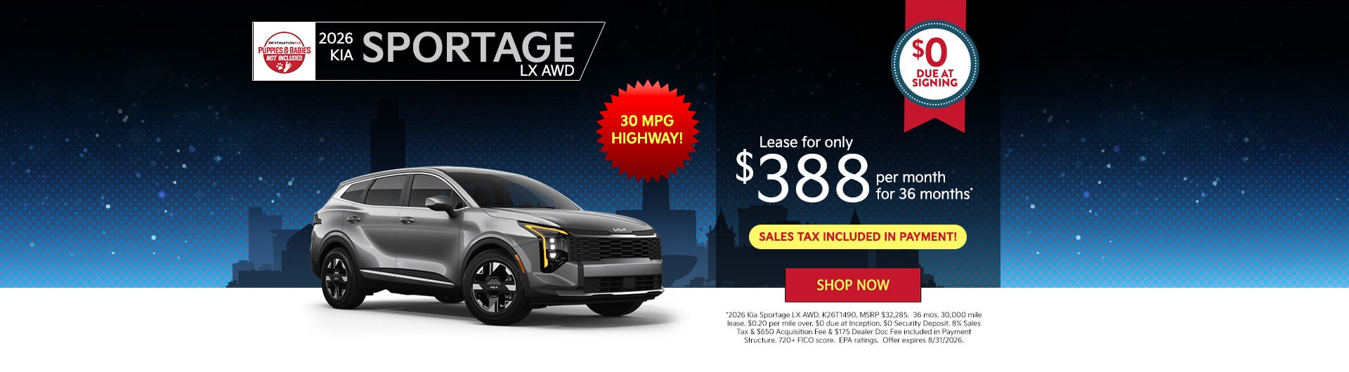 2026 Kia Sportage LX All Wheel Drive