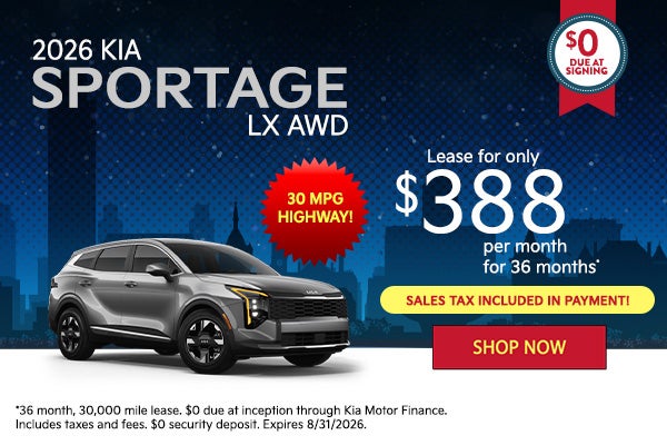 2026 Kia Sportage LX All Wheel Drive