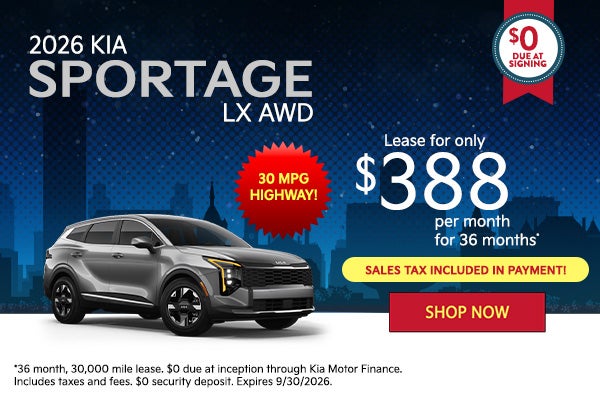 2026 Kia Sportage LX All Wheel Drive