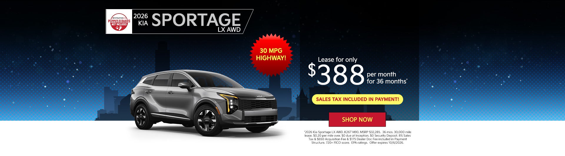 2026 Kia Sportage LX All Wheel Drive