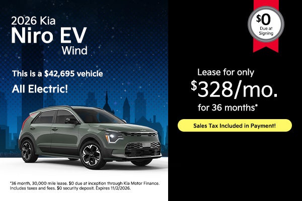 2026 Kia Niro EV Wind