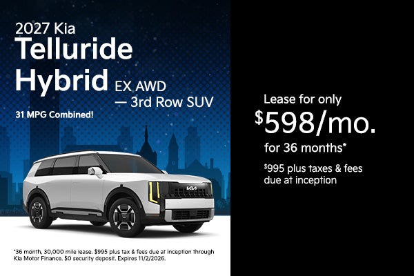 2027 Kia Telluride Hybrid EX AWD